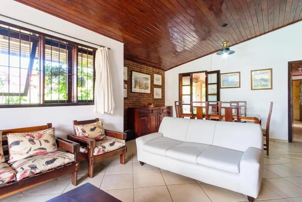 Bh4 - Bh4: Casa Com Piscina Ao Lado Da Praia Grande ウバトゥバ エクステリア 写真