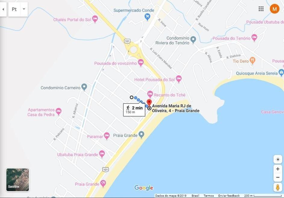 Bh4 - Bh4: Casa Com Piscina Ao Lado Da Praia Grande ウバトゥバ エクステリア 写真