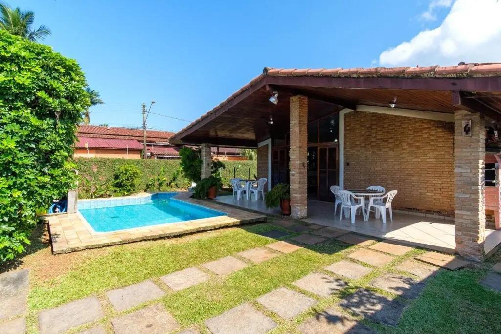 Bh4 - Bh4: Casa Com Piscina Ao Lado Da Praia Grande ウバトゥバ エクステリア 写真