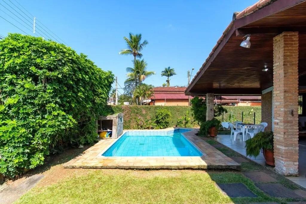 Bh4 - Bh4: Casa Com Piscina Ao Lado Da Praia Grande ウバトゥバ エクステリア 写真
